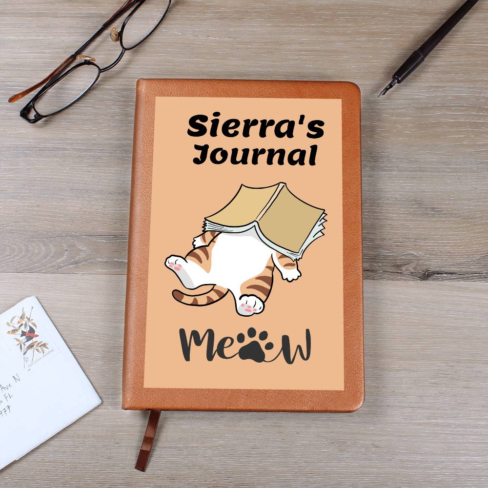 Graphic Journal with Custom Name