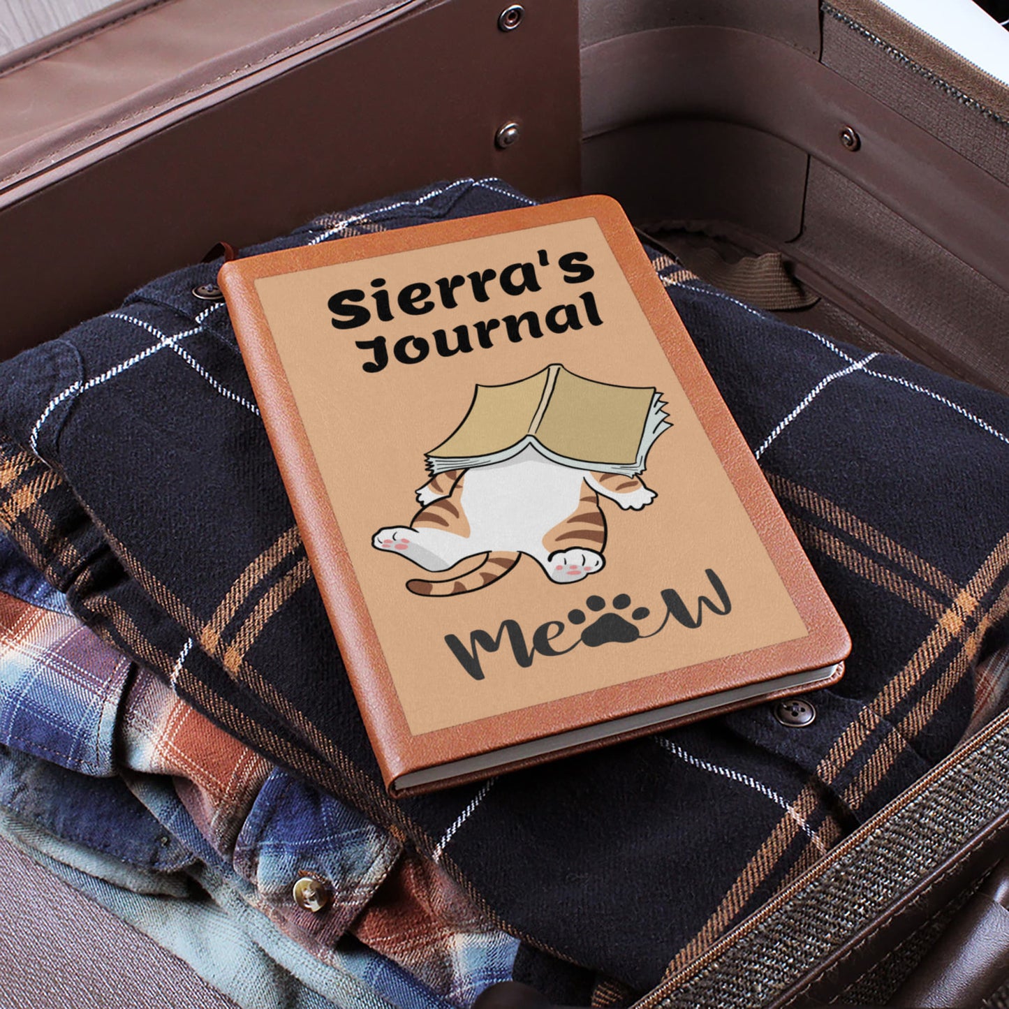 Graphic Journal with Custom Name