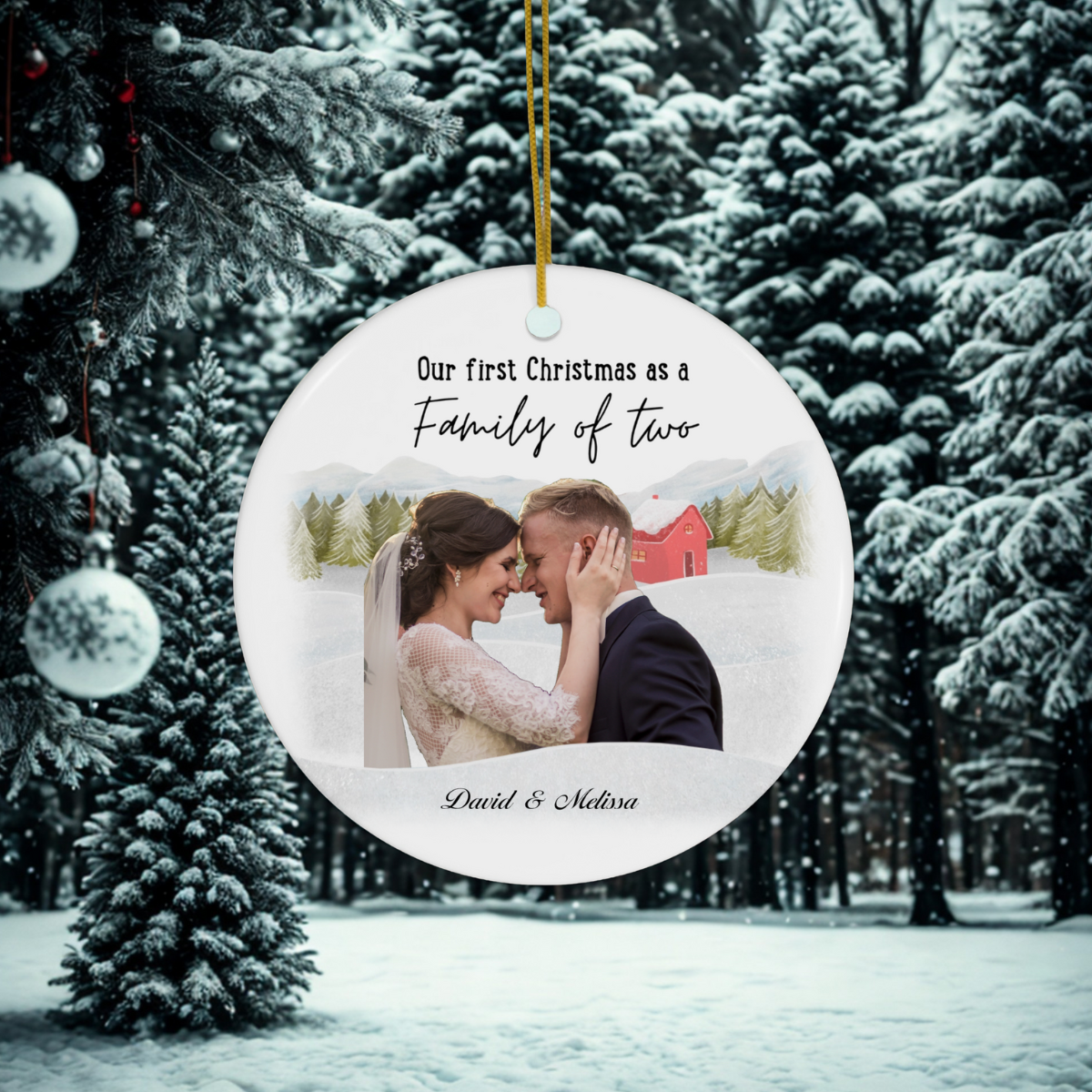 First Christmas Family Ornament