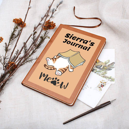 Graphic Journal with Custom Name