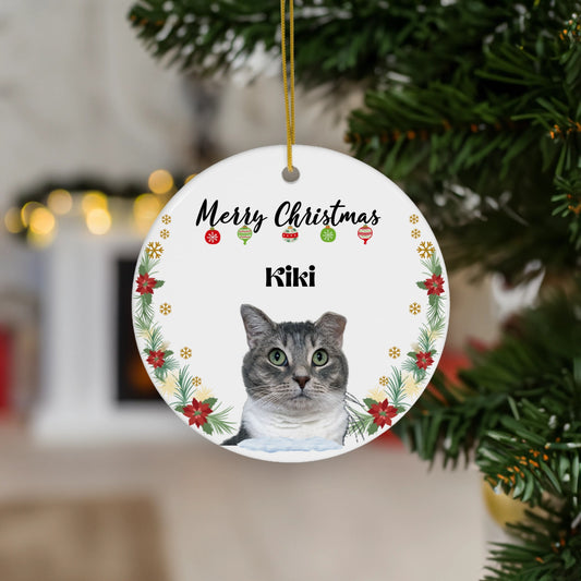 Merry Christmas Pet Ornament - Celebrate the Holidays with Your Furry Friends