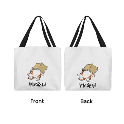 Cat's Meow Classic Tote Bag with Custom Name Options