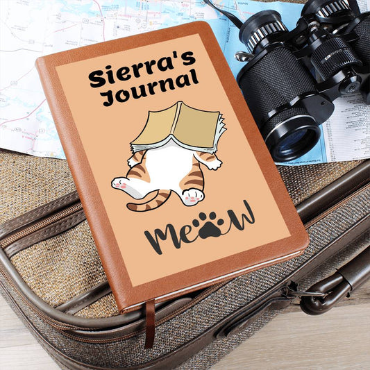 Graphic Journal with Custom Name