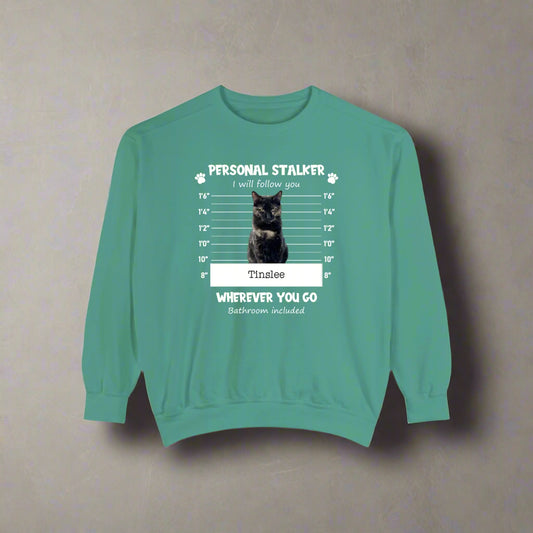 Personal Pet Stalker Customized Sweatshirt for Animal Lovers